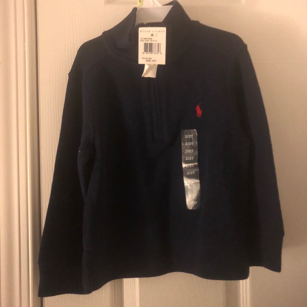 Baby polo sweater